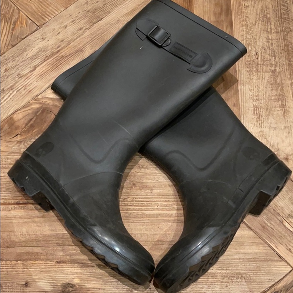 Marc Jacob Black Rain Boots